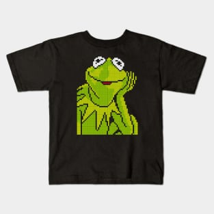 POXELART - Kermit Muppets Kids T-Shirt